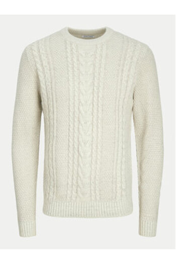 Jack & Jones jack jones Mens Sweater 12258480 Ecru