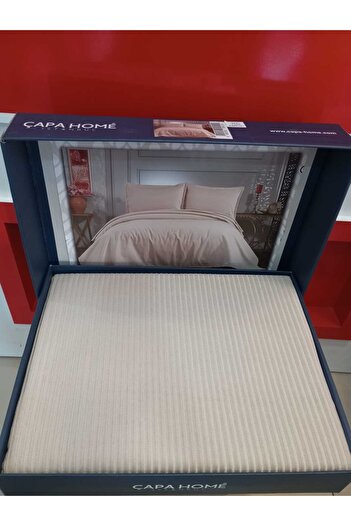 HİKMET ÇAPA HOME Single Person Premium Quality Multi-Purpose Pique and Single Pillow Case & Bed Cover 240X175