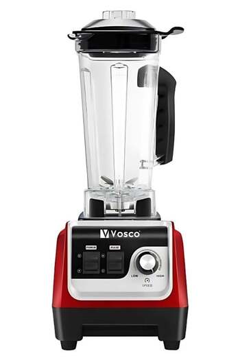 vosco Red 2000W Bar Blender Manual - 2 Pack with Ice Crusher 2Lt