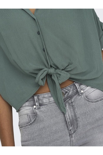 ONLY 15281497 Model Front Tie Short Shirt