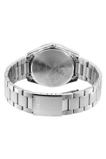Casio Men's Stainless Steel Analog Quartz Watch Silver