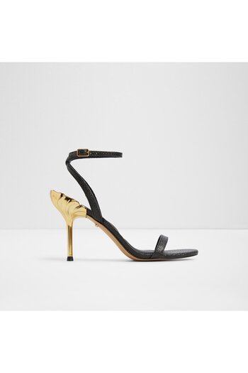 Aldo Ursulaheel - Women's Textile Black Heeled Sandals