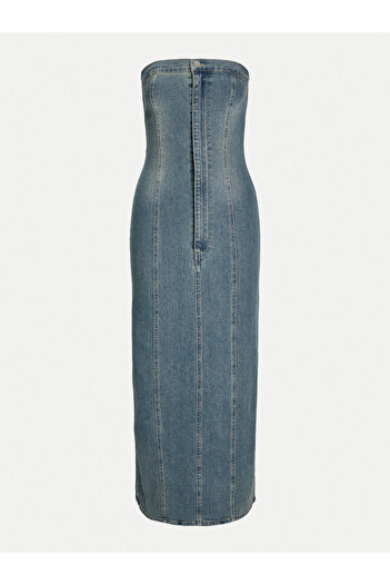 JJXX Rochie din denim pentru femei jjxx 12260695 albastră