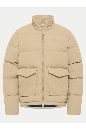 Jack Wolfskin jack wolfskin Mens Down Jacket A60040 Beige