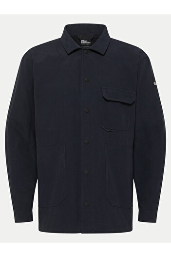 Jack Wolfskin Men's Transition Jacket A63865 Navy Blue