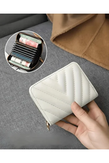 DOODLE Zipper Large Capacity Multiple Card Slots Wallets for Women for Daily