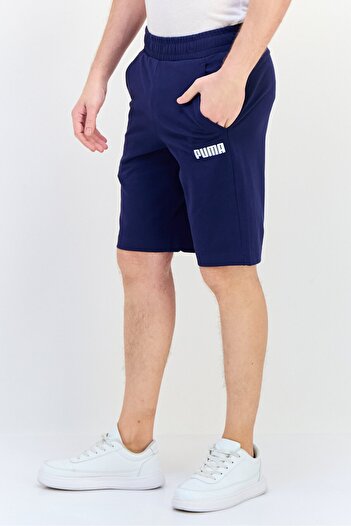 Puma Men Sportswear Fit Running Shorts, Navy Blue