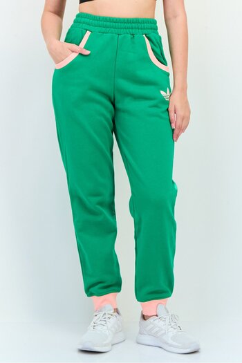 adidas Women Sportswear Fit Outdoor Sweatpants, Green