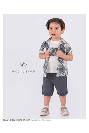 LUCY EXCLUSİVE Premium Holiday Shirt Suit