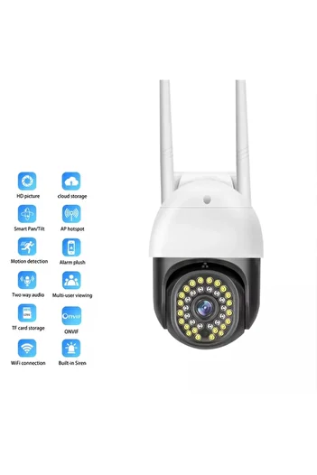 OEM Wifi surveillance camera, 5X zoom, human motion detection, two-way audio, night vision