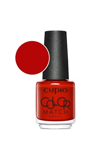 Cupio Cupio Color Match Nail Polish - Hot Red 15ml