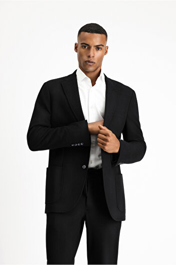 Kiğılı Jachetă din bumbac cu model slim fit