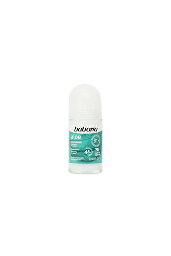 Babaria Alcohol-free, moisturizing roll-on deodorant, Aloe, Babaria, 50 ml