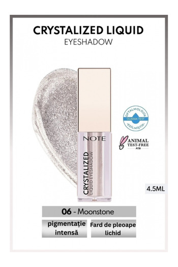 NOTE Note Cosmetics Crystalized Metallic Liquid Eyeshadow - 06 Moonstone