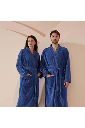 REEFI Reefi Modern bathrobe blue