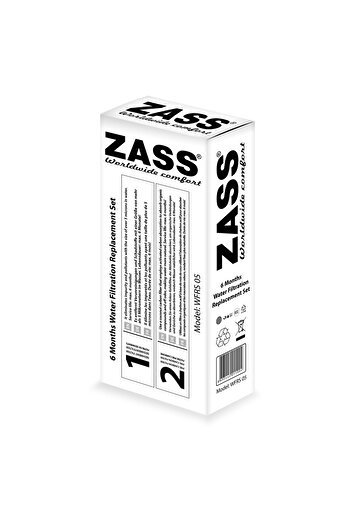 Zass Set de filtre pentru dozator (sediment și precarbon) pentru înlocuire la 6 luni pentru dozatoare