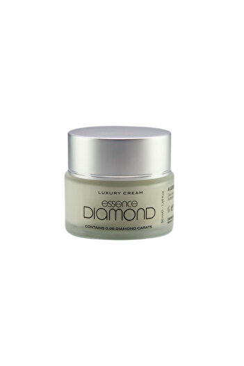 Essence Face Cream with Diamond Powder, Intensive Hydration and Shine, Essence Diamond Luxury, 50ml