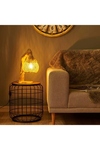 MATMEL Lagos Rope Wooden Lampshade - Natural