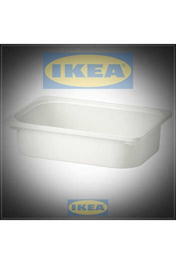 IKEA Trofast Toy Storage Box, White, 42X30X10 cm