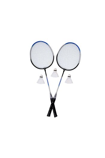Delta 2Pcs Badminton Racket with 9Pcs Badminton Balls Set for Couples