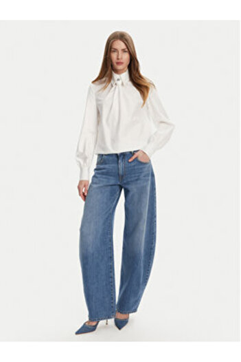 Karl Lagerfeld Women's Shirt A2W11004 White