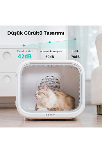Petkit Akıllı Evcil Hayvan Kurutma Makinesi (RESMİ DİSTRİBÜTÖR GARANTİLİ)