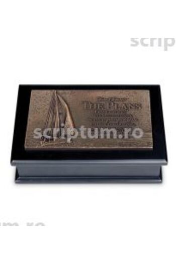 Editura Scriptum Sculpted Box - Sailboat
