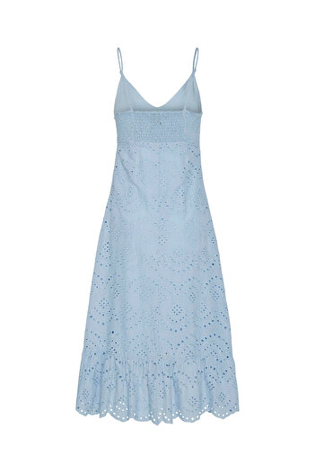 PIECES Rochie de vară pentru femei 17156565 Albastru deschis