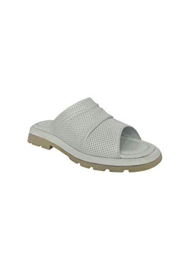 KEMAL TANCA 874 4201 Women's Genuine Leather Slippers
