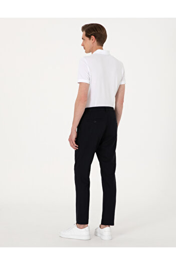 Pierre Cardin Lacivert Slim Fit Klasik Jogger Pantolon 50306715-VR033