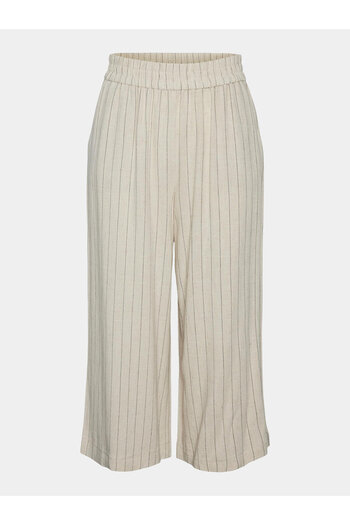 PIECES Women's Culottes 17124361 Beige
