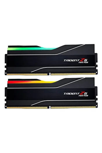G Skill ذاكرة سطح المكتب G.Skill Trident Z5 Neo RGB F5-6400J3239G16GX2-TZ5NR 32 جيجابايت (2x16 جيجابايت) DDR5 6400 ميجا هرتز CL32