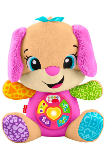 FISHER PRICE Fisher-Price Eğlen ve Öğren Yaşa Göre Gelişim Köpekçiğin Kız Kardeşi, müzikli, bebek oyuncağı JFD34