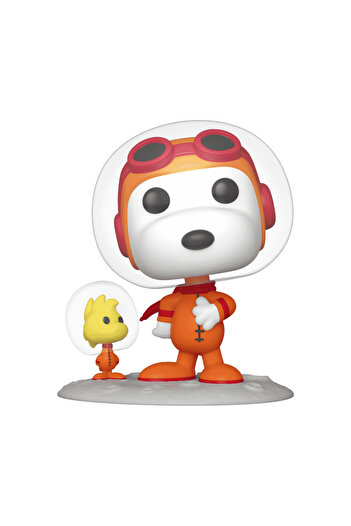 Funko Pop! Peanuts Astronaut Snoopy & Woodstock 1679 – Collectible Figure