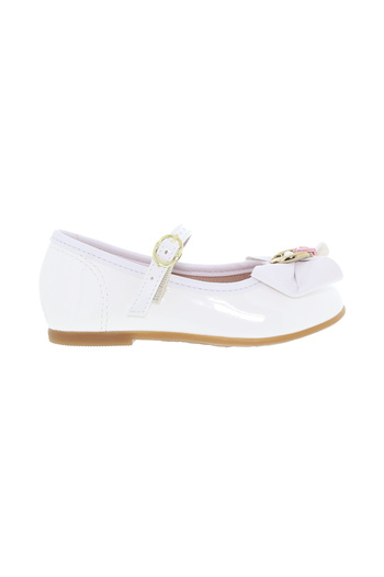 Molekinha Girls Closed/Flat Shoes White | Made In Brazil