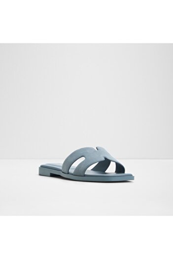 Aldo ITSANDAL - Kadın Hakiki Deri Diğer Mavi Düz Terlik