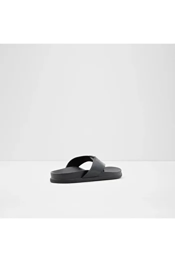 Aldo Afuthien - Real Leather Black Men's Slippers