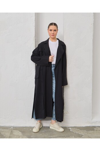 Kirazgym Women's Modal Korean Trench Coat 0083