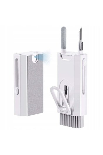 varioshop Kit Multifunctional de Curatare Produse Electronice 8 in 1 VarioShop®, cu Microfibra, Suport Telefo