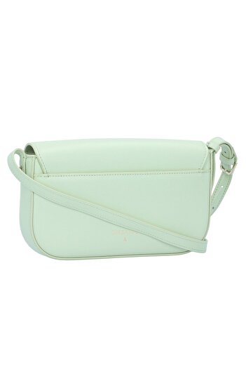 Patrizia Pepe Essential Fly Shoulder Bag Leather 22 cm
