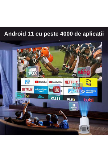 Smartio Smartio Full HD Video Projector with Android 11