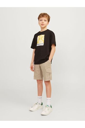 rois Boy's Cargo Beige Shorts