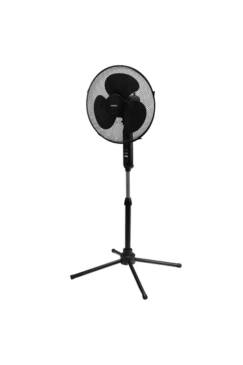 Everest FAN10 EcoWind Siyah 16 Maks 45W 3 Kademe 1100RPM Metal Yıldız Ayak 3 Bıçaklı Vantilatör/ Per