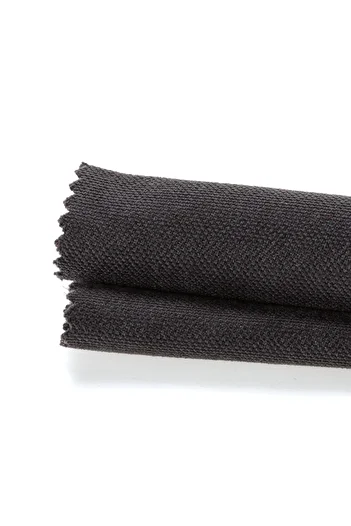Demor Home Velvet Textured Smoke Gray Carefree Tablecloth