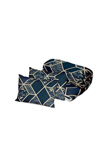 NufJoy Quilted duvet set for 2 people 200x220 cm and 2 printed pillows 50x70 cm, filling 250 g/sqm