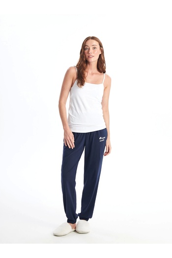 LC Waikiki Lcw Dream White Heart Collar Strap Women's Cup Tank Top
