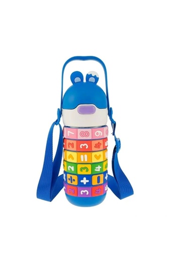 Vagonlife Steel Bottle Vgn-30031 430 ml with Tube Neck Hanger - Blue
