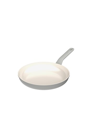 Berghoff Balance Moonmist Frying Pan, 28 cm, 2.5L, Recycled Aluminum, Gray