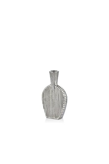 LAMEDORE Striped Silver Small Vase 6X17X30 cm