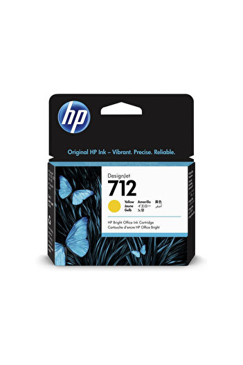 HP Original ink cartridge HP 712Y / 3ED69A, Yellow, 29ml